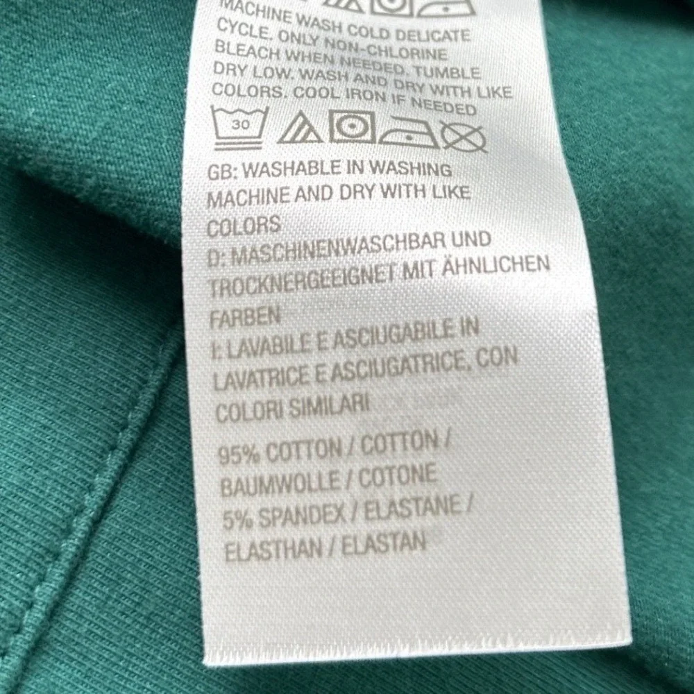 d&co. Women Open Front Shawl Collar Cardigan Forest Green Size 1XP Dark Academia